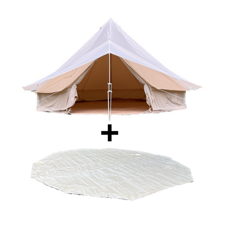 Ensemble de soins Shelter Tente Footprint + Housse de pluie