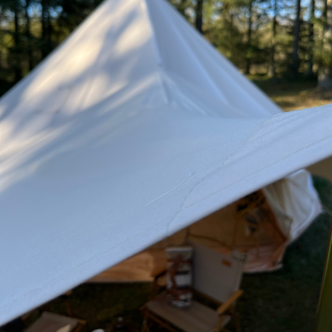 Voile d'ombrage en coton