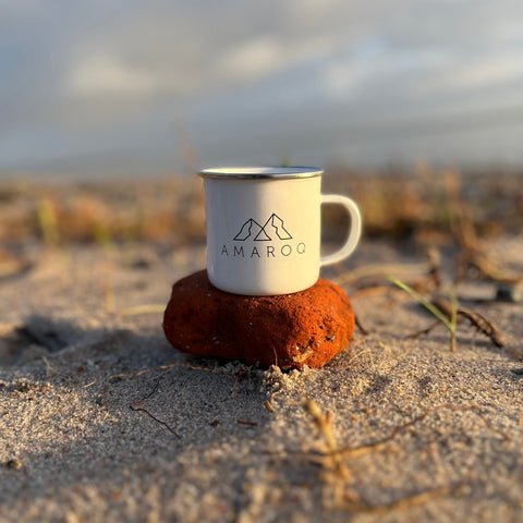 Tasse en émail 