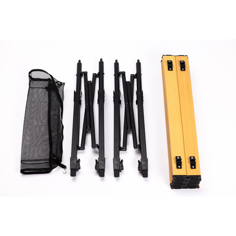 Table de camping pliable 