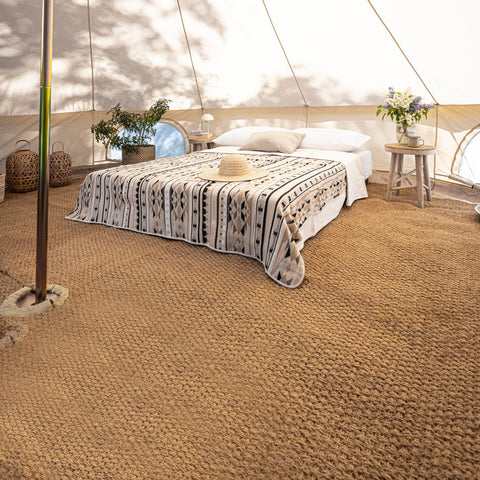 Tapis pour tente de glamping